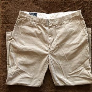 Polo by Ralph Lauren Men Khaki Pants Size 40 x 30